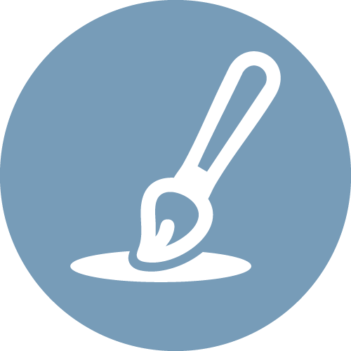 Kreative Gestaltung von Printprodukten